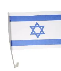 דגל ישראל נתלה על הרכב