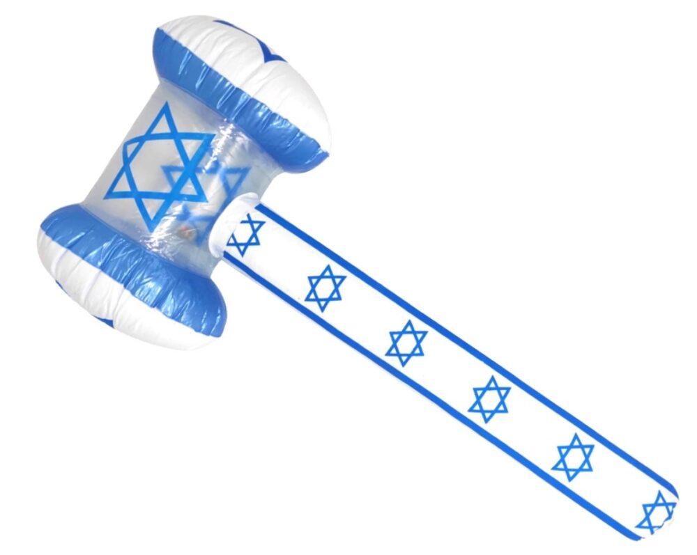 פטיש דגל אורות גדול 65 ס"מ