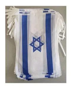 שרשרת דגלי ישראל ליום העצמאות