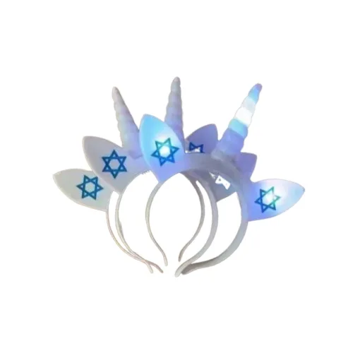 קשת חד קרן דגל ישראל אורות
