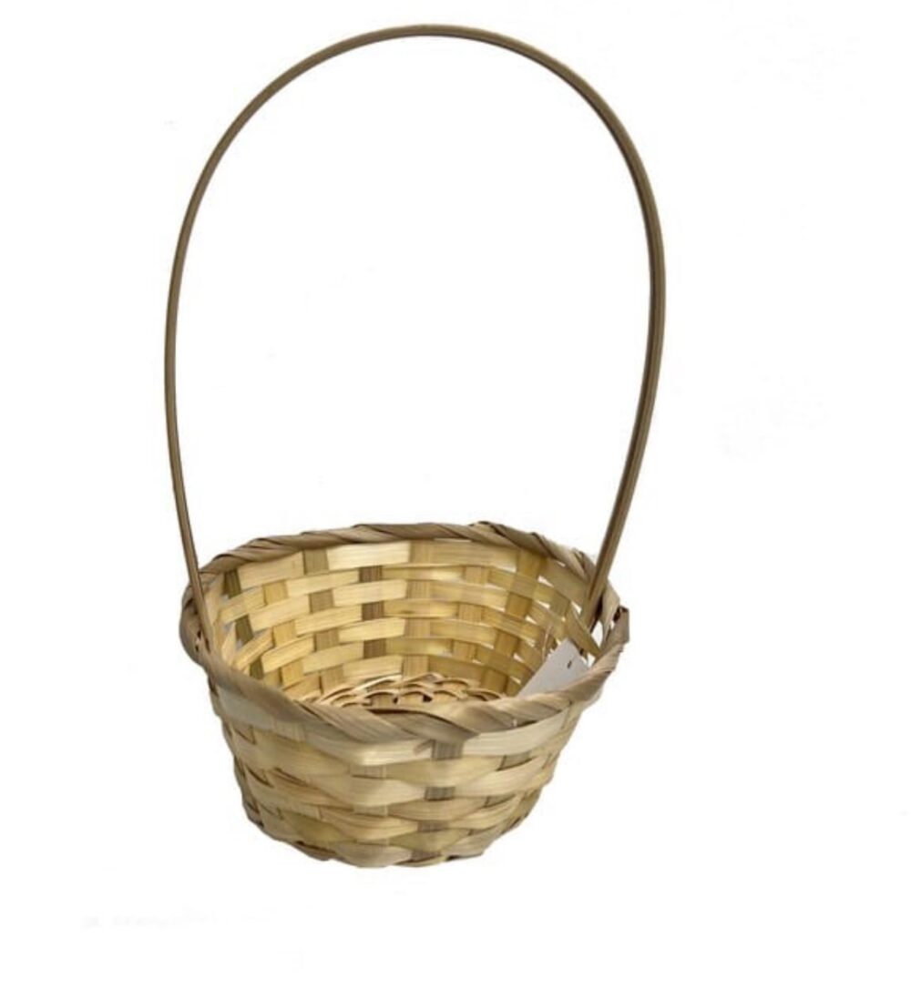 סלסלת טנא קש טבעי