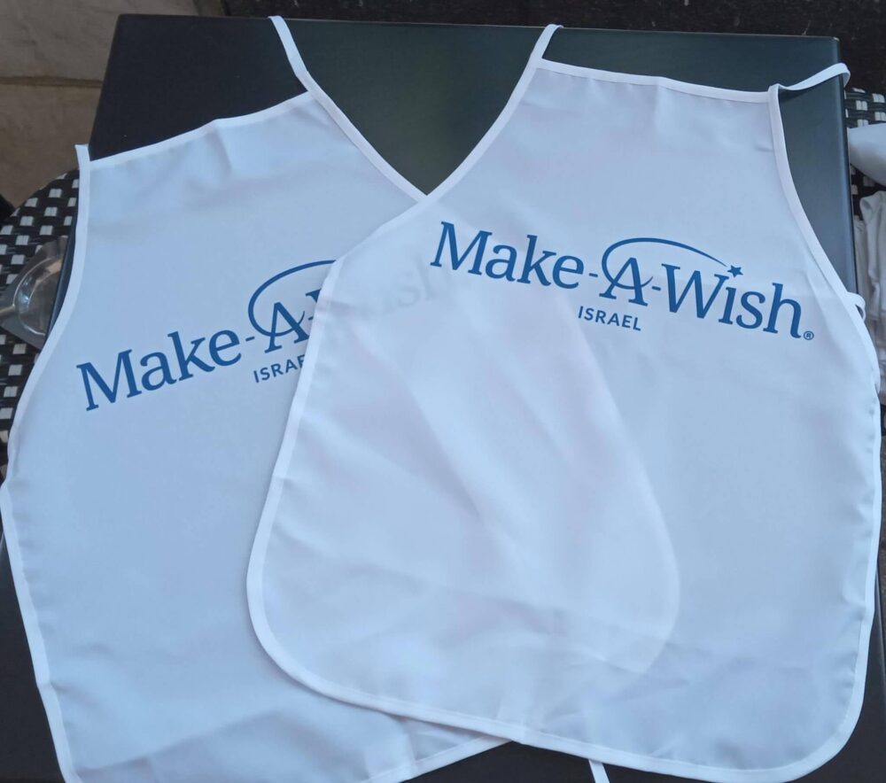 סינר במיתוג אישי