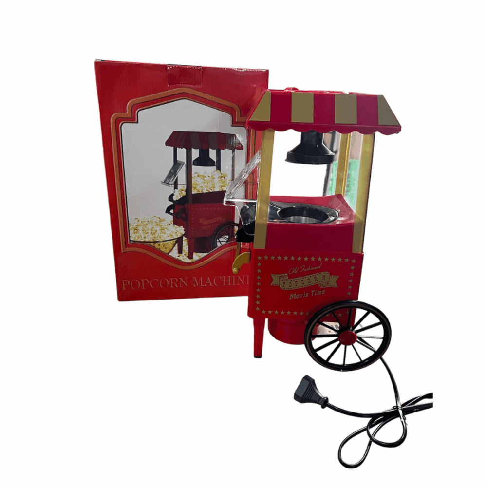 מכונת פופקורן בעיצוב וינטג' משגע!! - מתאים לכל אירוע