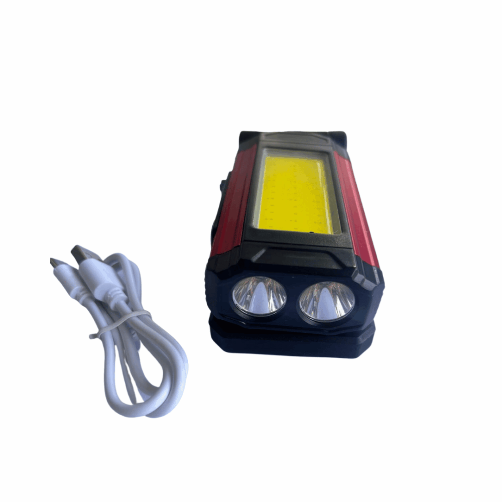 פנס לד משולב מטען נייד