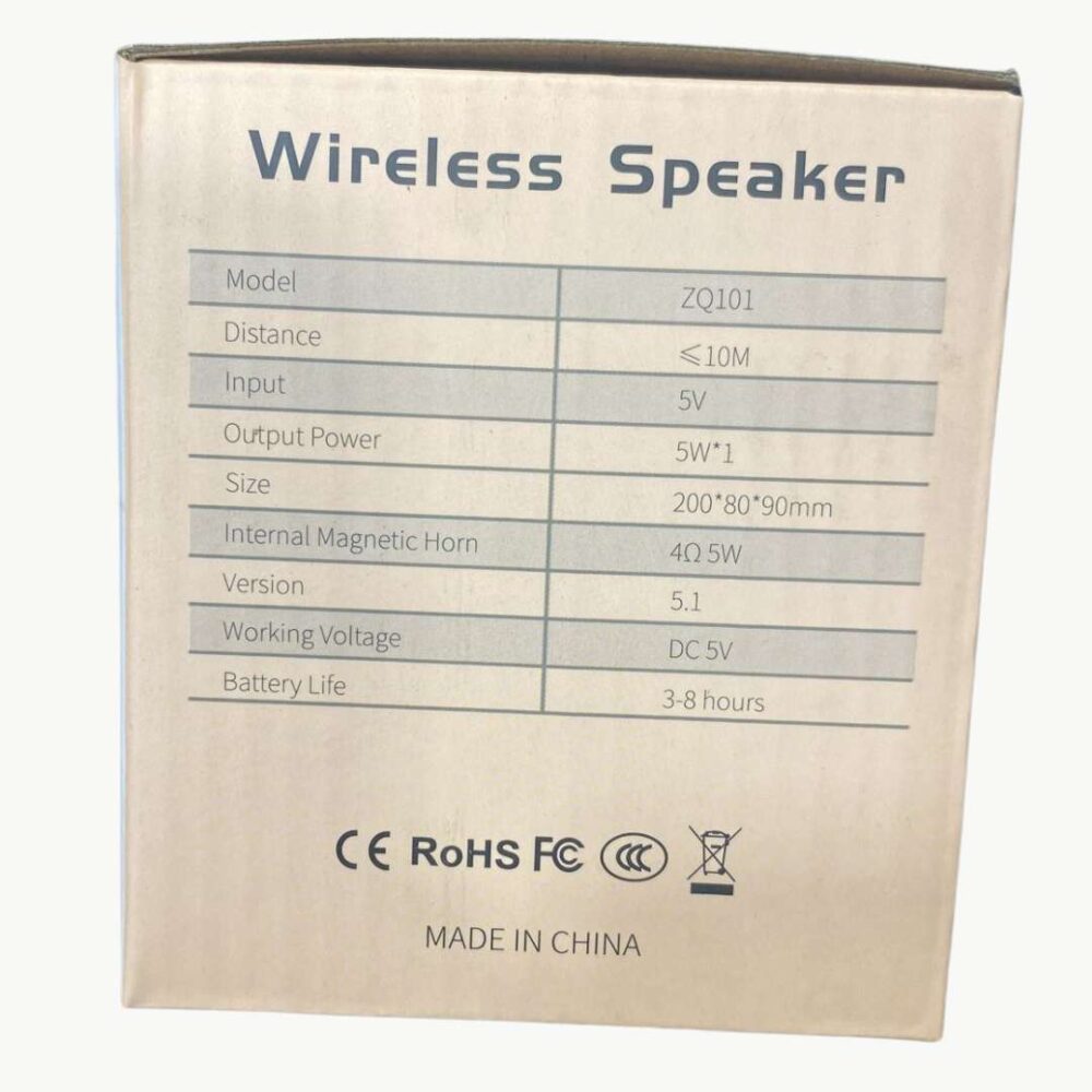 רמקול נייד אלחוטי חיבור USB