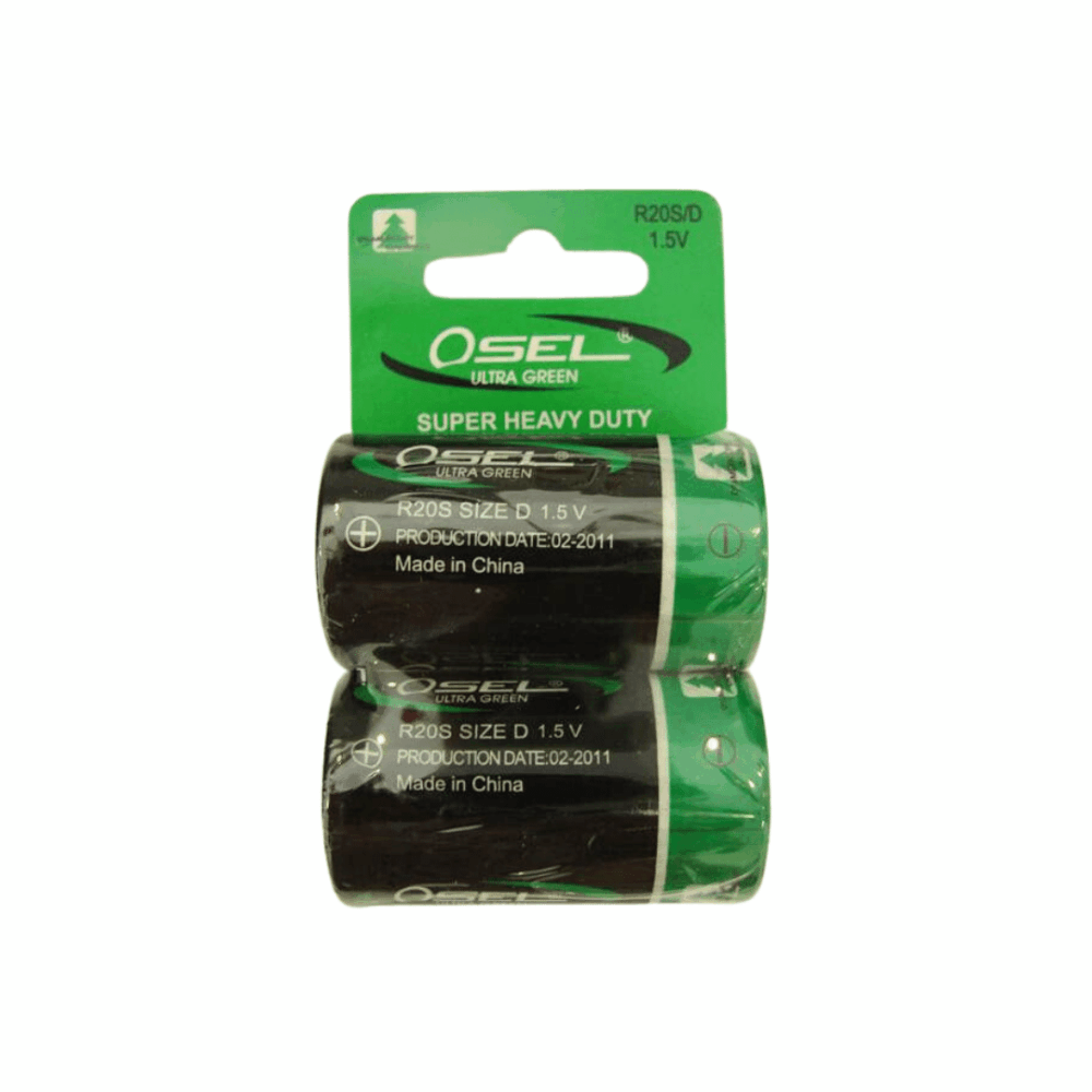 זוג סוללות / בטריות D