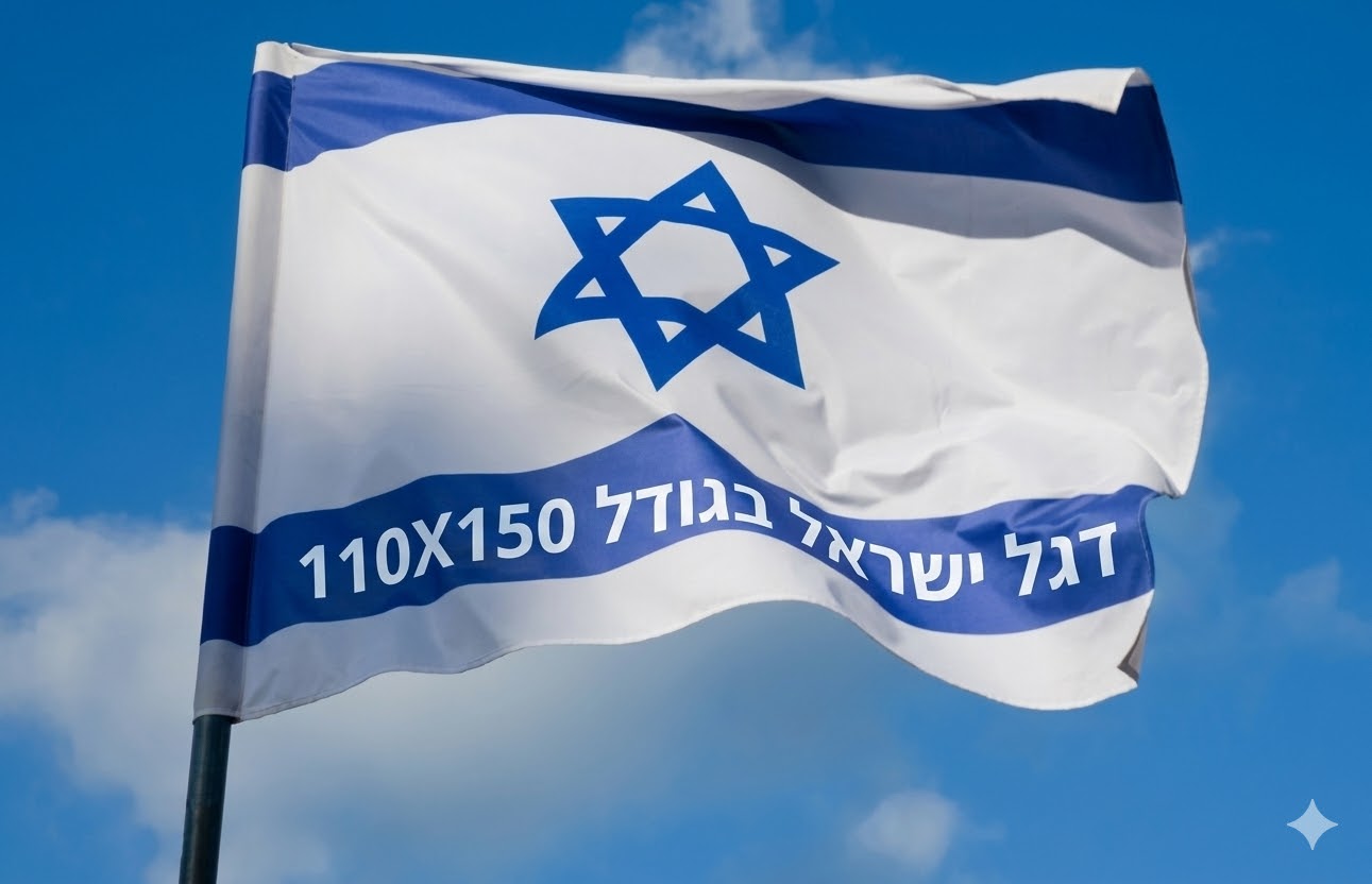 דגל ישראל 110*150