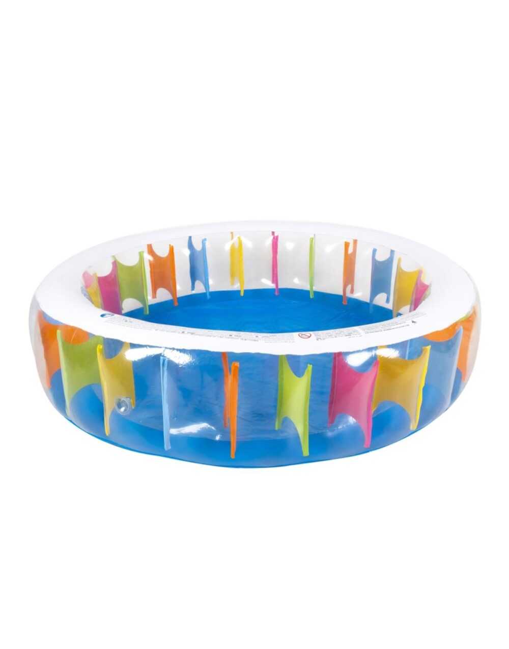 בריכה שקופה צבעונית 190*50