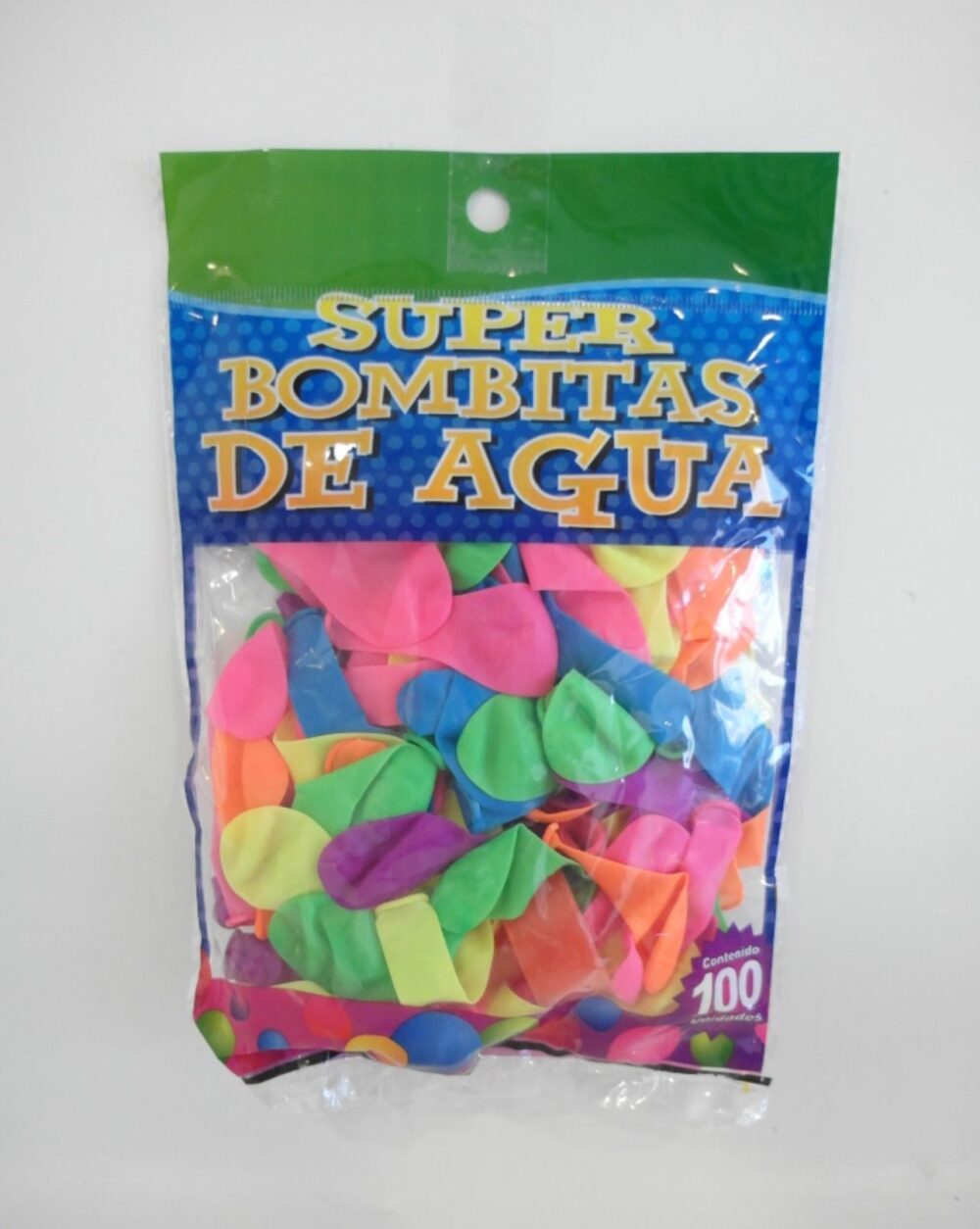 100 בלוני מים צבעוניים