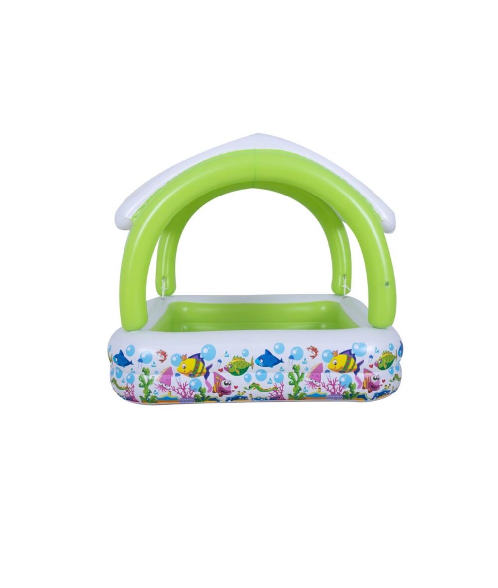 בריכה עם גגון 143*143*123