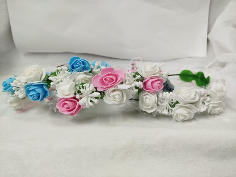 כתר פרחים בצבעים