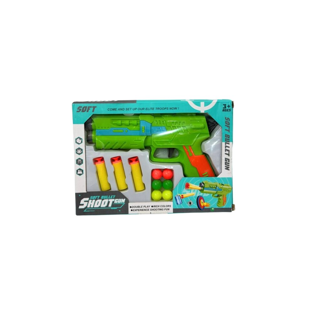 רובה נרף כדורים וחצים בצבעים שמשגעים את הקיץ - דגם 9655