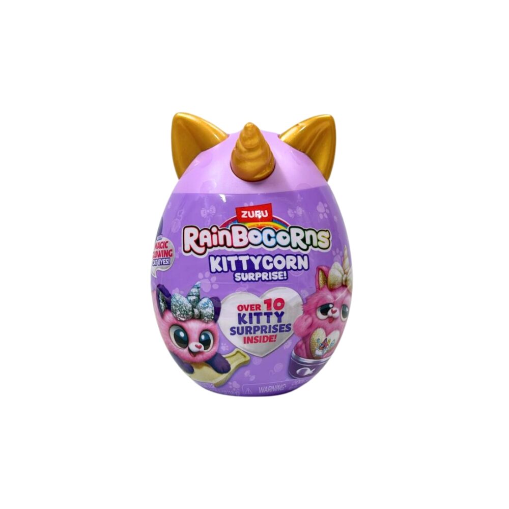 ביצת ריינבוקורן קיטיקורן עם 10 הפתעות !! - דגם 0014