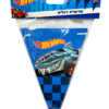 מכוניות Hot Wheels – שרשרת באנר לתליה לעיצוב וקישוט האירוע