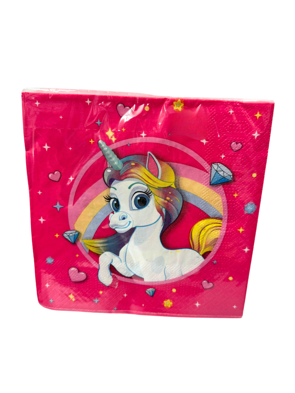 חד קרן - מפיות יוניקורן שולחן ממותגות