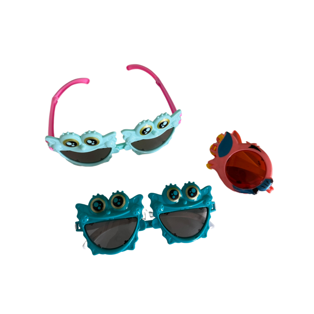 מארז הפתעות משקפי שמש מתקפלים לילדים - 12 יחידות