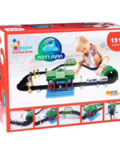 משחק מגנטים תחנת רכבת 131 חלקים מבית "מאגיס"