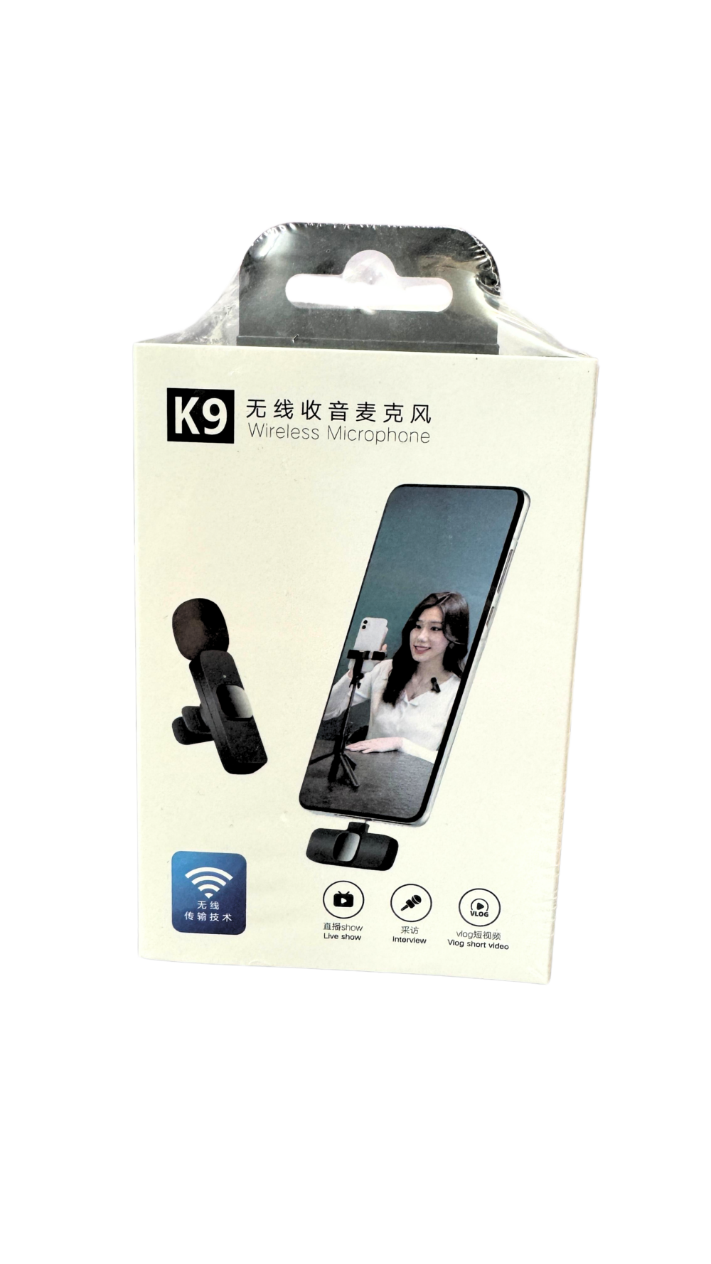 מיקרופון אלחוטי לסמארטפון עם קליפס לחולצה - מומלץ ליוצרי תוכן (טיקטוקרים יוטיוברים וכו')