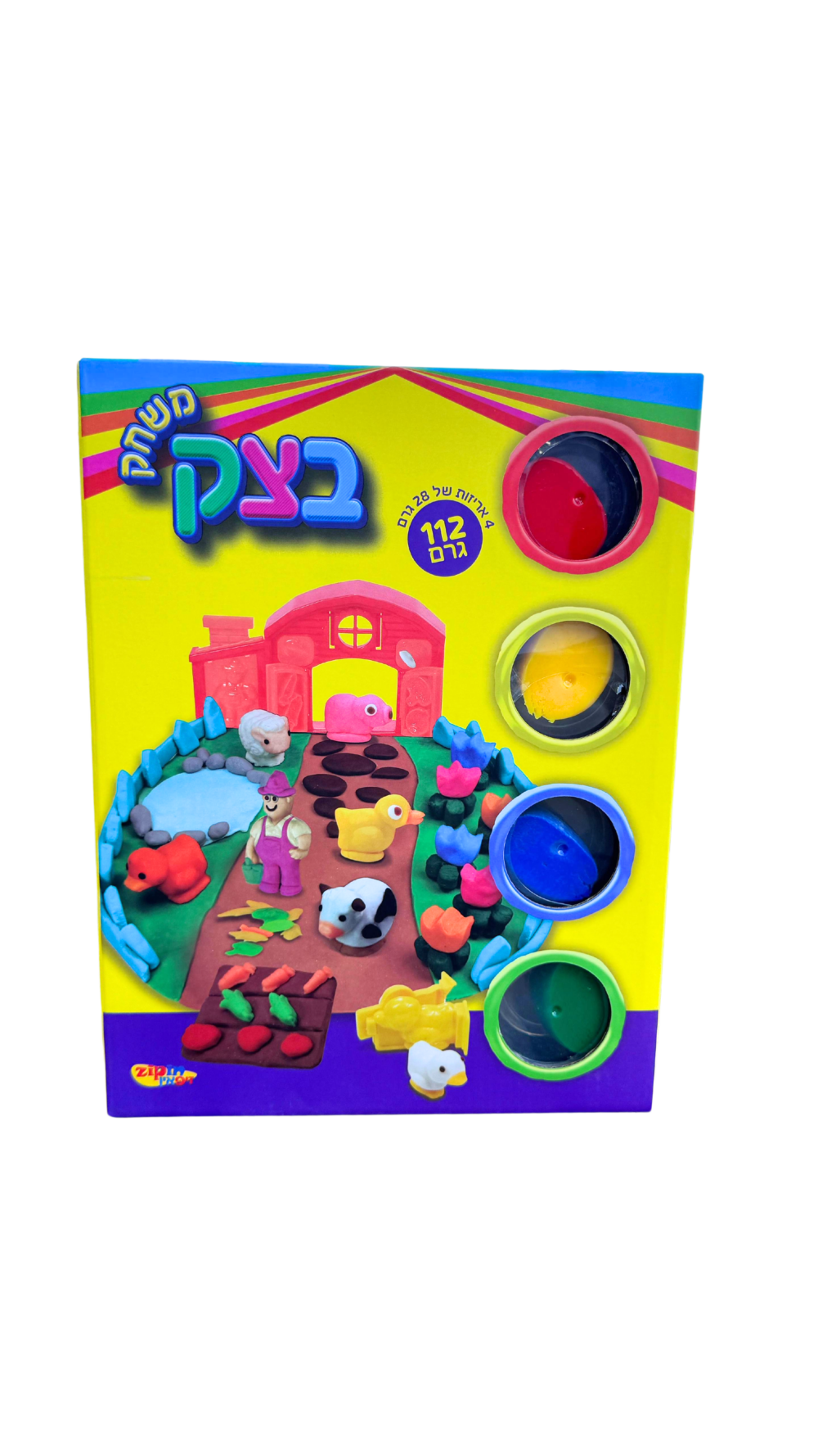 ערכת בצק לעיצוב פיסול ועיצוב - חוות חיות