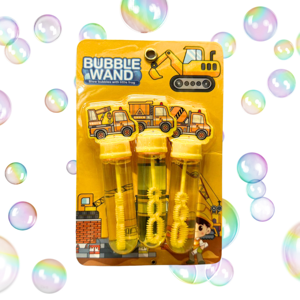 בועות סבון טרקטורים מארז 3 יח'