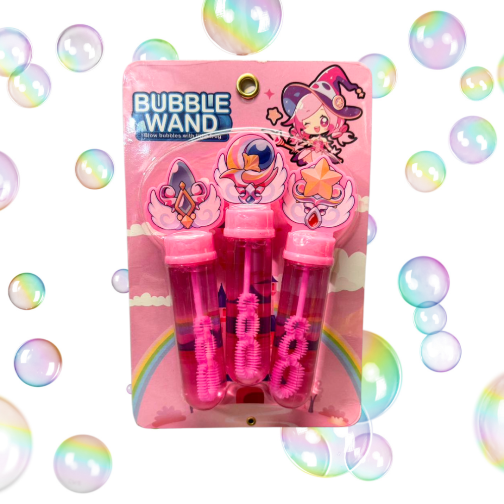 בועות סבון מכשפונת כוכבים מארז 3 יח'