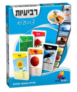 משחק קלפים רביעיות תחרותי ומהנה בנושא צבעים