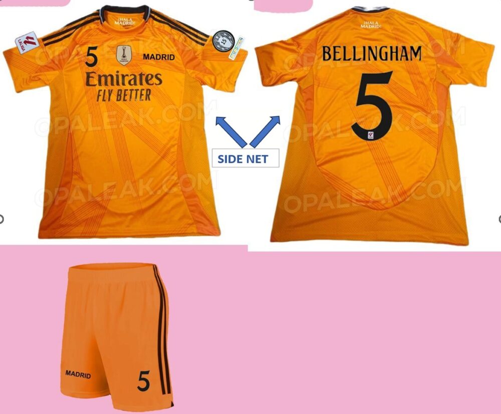 חליפת כדורגל ריאל מדריד לילדים - ג'וד בלינגהאם 5 - מידה 10