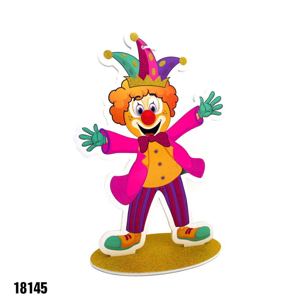 מרכז שולחן ליצן ניתן לתלייה 35 ס"מ