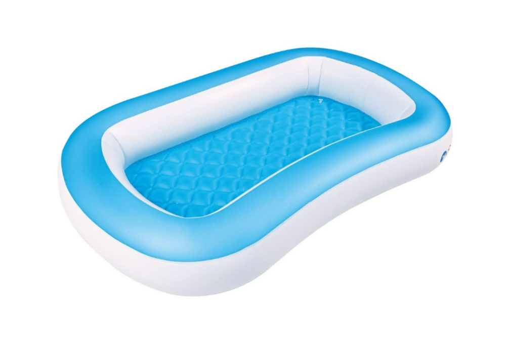 בריכה מתנפחת מלבנית 25*103*163 עם תחתית מתנפחת