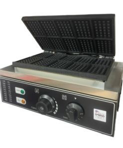 מכונת וופל בלגי תעשייתית גדולה למסעדות HWB-10 – מלבנים