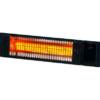 תנור אינפרא אדום | דגם Volcan premium 2000W | שחור מט