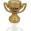 גביע קרמיקה למילוי זהב 13 ס"מ 'אהבה שלי'