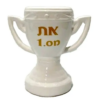 גביע קרמיקה למילוי לבן 13 ס"מ 'את מס' 1'