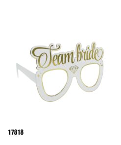 חב' 6 משקפי Team Bride מנייר