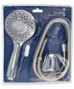 ראש דוש למקלחת משולב מגביר לחץ מבית MOCONA