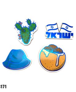 קישוטי נייר עצמאות שמח 12 יח'