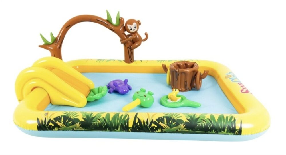 בריכת פעילות מתנפחת ג'ונגל – עולם של כיף לילדים!