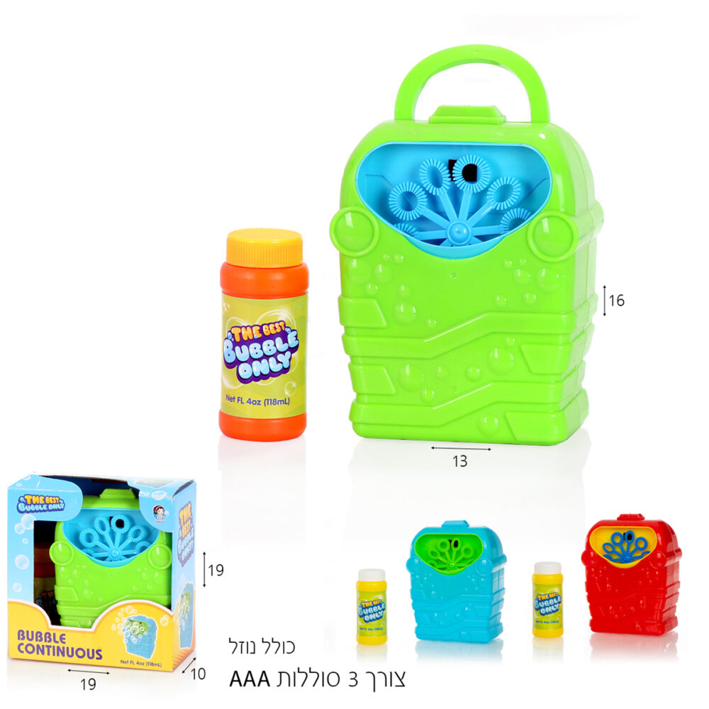 מכונת בועות סבון חשמלית