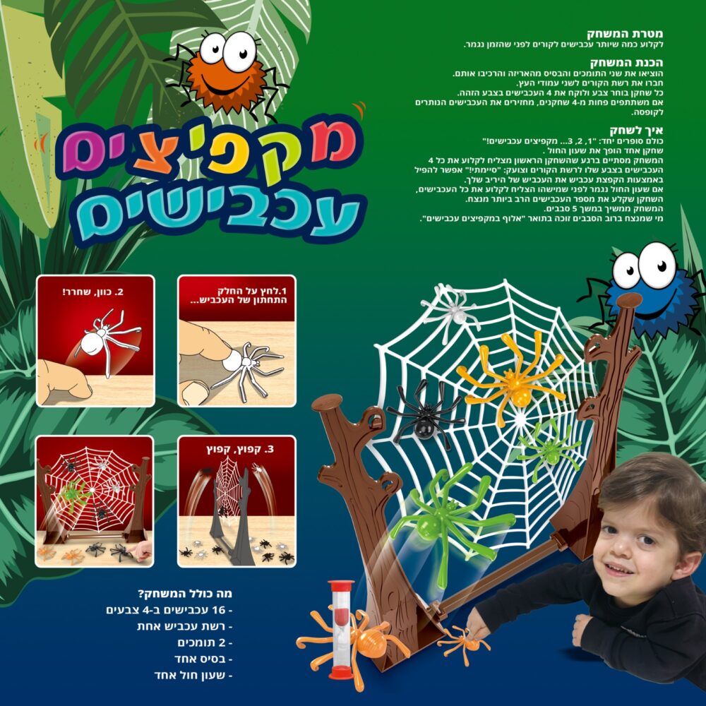 Alternative view of מקפיצים עכבישים - רפאלצ'וק