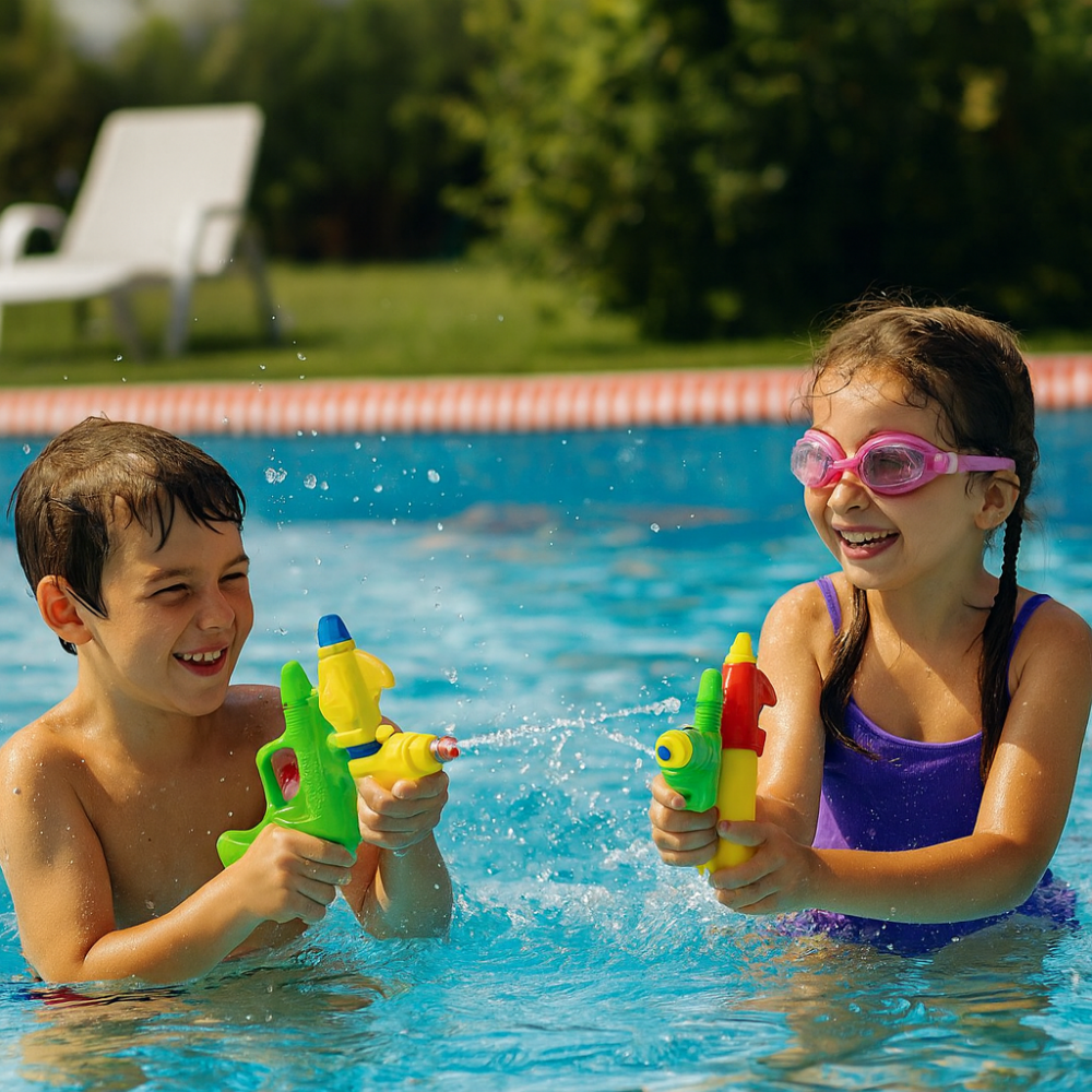 מארז 24 רובי מים 20 ס"מ הפתעות לילדים ומסיבת בריכה