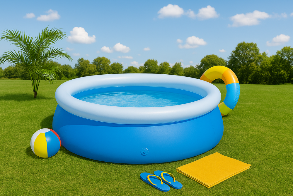 Alternative view of בריכה מתנפחת עגולה עם דופן מתרוממת – קוטר 183 ס"מ | חוויית מים מרעננת לכל המשפחה