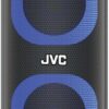 רמקול קריוקי עוצמתי נייד JVC עם מיקרופון אלחוטי