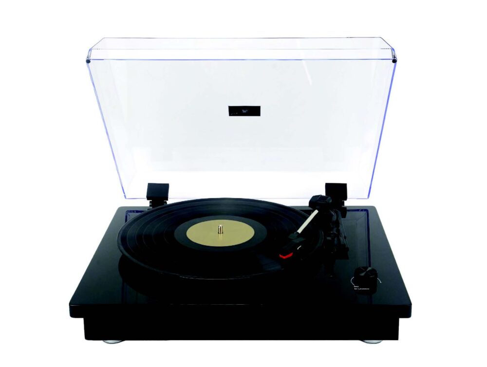 פטיפון קלאסי JVC 2025 עם עיצוב רטרו מודרני