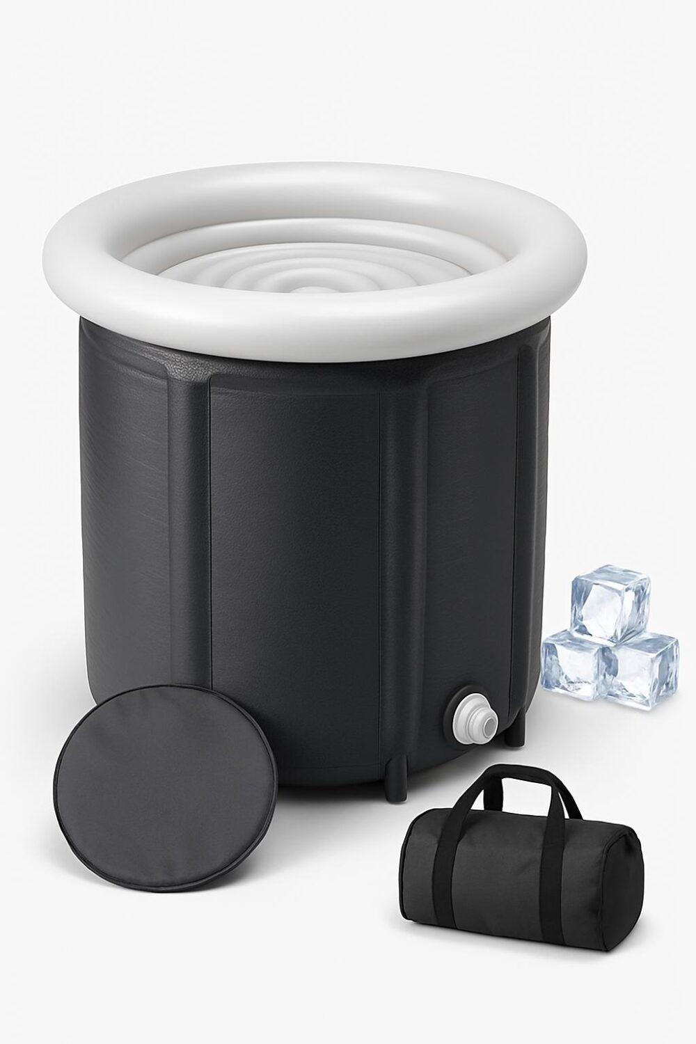 אמבטיית קרח מתקפלת ניידת 265 ליטר – להתאוששות ספורטיבית בבית