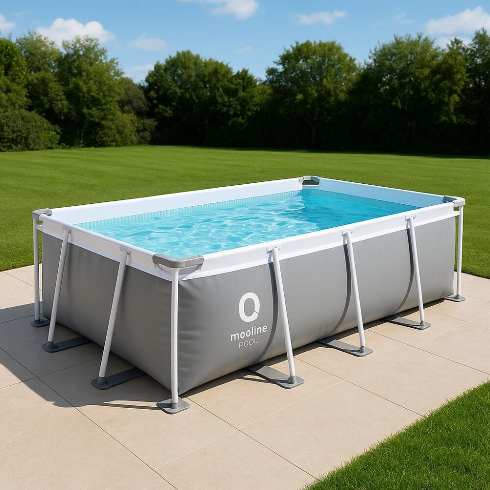 בריכת מסגרת מלבנית גדולה 394×200×80 ס״מ