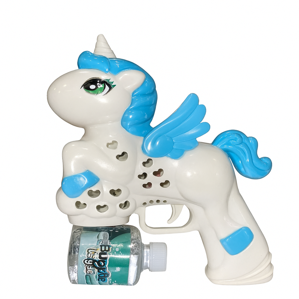 אקדח בועות סבון חד קרן קסום