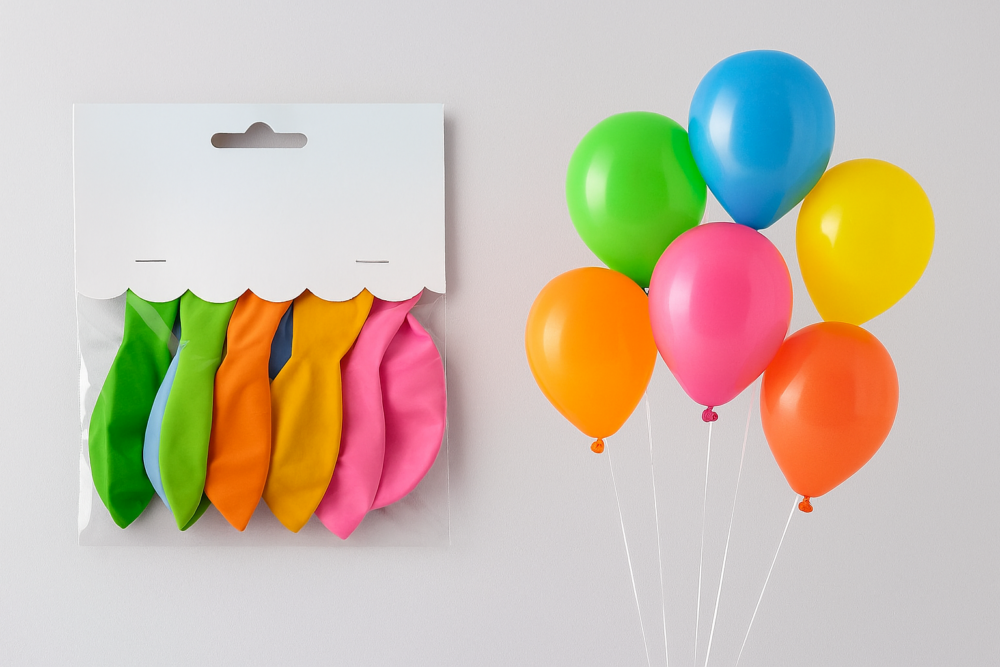 10 בלונים צבעוניים – סט חגיגי ומלא שמחה