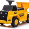 משאית CAT ממונעת לילדים 6V עם תא אחסון אחורי