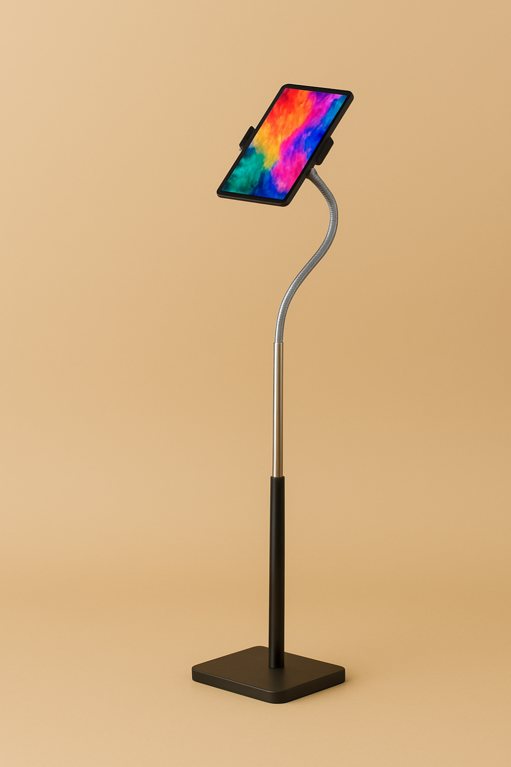 מעמד לטלפון רצפתי מקצועי – גמיש ומתכוונן