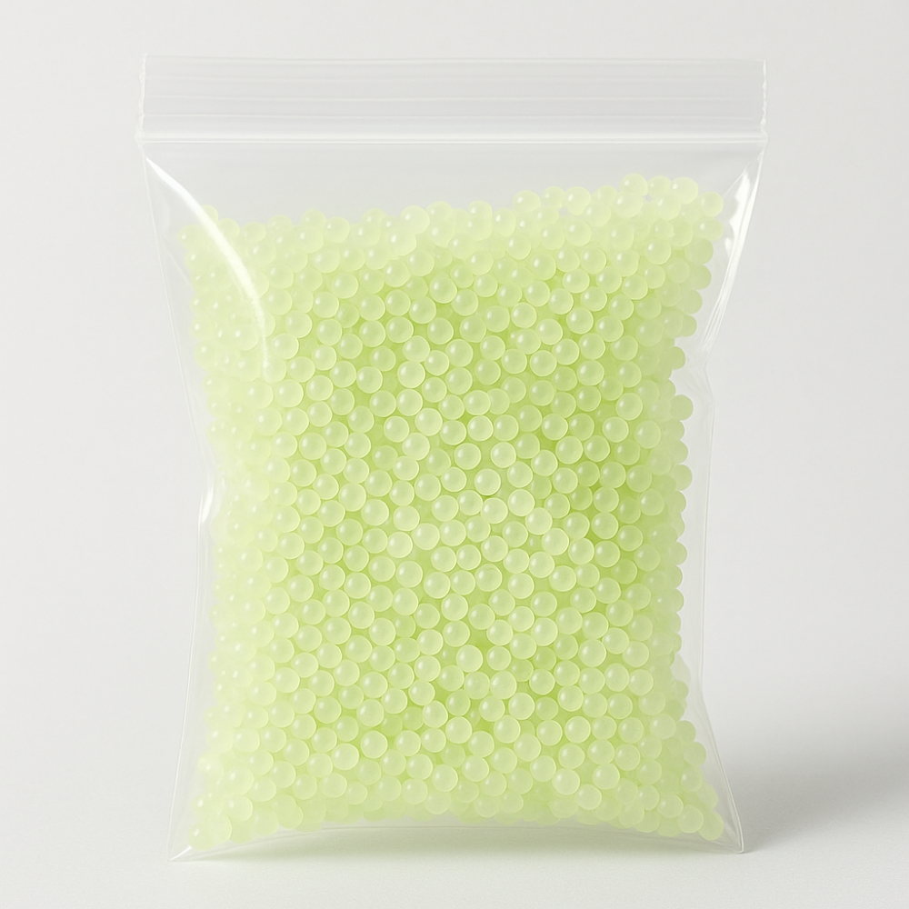 כדורי פלסטיק מתנפחים - 500 יחידות- בקוטר 7 מ"מ – שקופים – מתאים לרובה M16